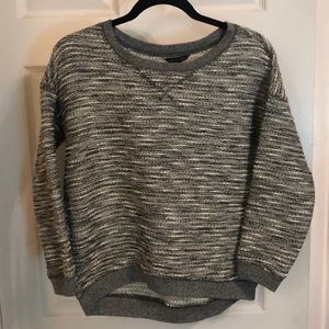 American Eagle Black White & Grey Sparkle Sweater